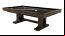 Pictured in American Walnut finish with Black cloth.