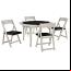 Antique White Finish with Optional Chairs