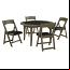 Slate Finish with Optional Chairs