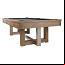 Strong Solid Wood Legs with Metal Accent Legs