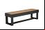 Storage Bench in Obsidian Black