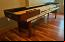 9' Merlot Shuffleboard Table (Customer Photo)